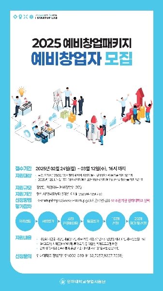 2025년 예비창업패키지·초기창업패키지 예비창업자 및 창업기업 모집 대표이미지