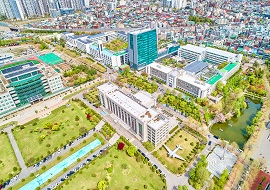 하늘에서 마주한 인하의 봄 대표이미지