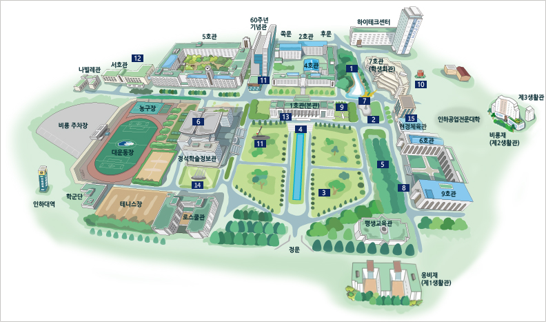 카지노사이트 먹튀 명소 기준 캠퍼스맵 : 캠퍼스맵 공모전 원정윤(시각정보디자인) 학생 작품