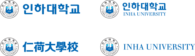인하카지노사이트 후기교 로고 좌우조합